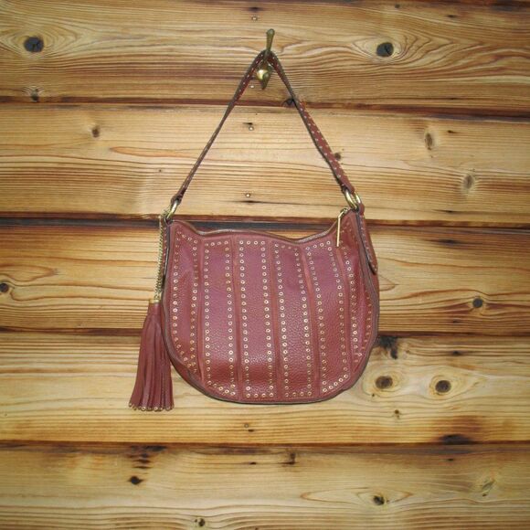 Michael Kors Brooklyn Grommet Hobo Shoulder Bag - Picture 7 of 13